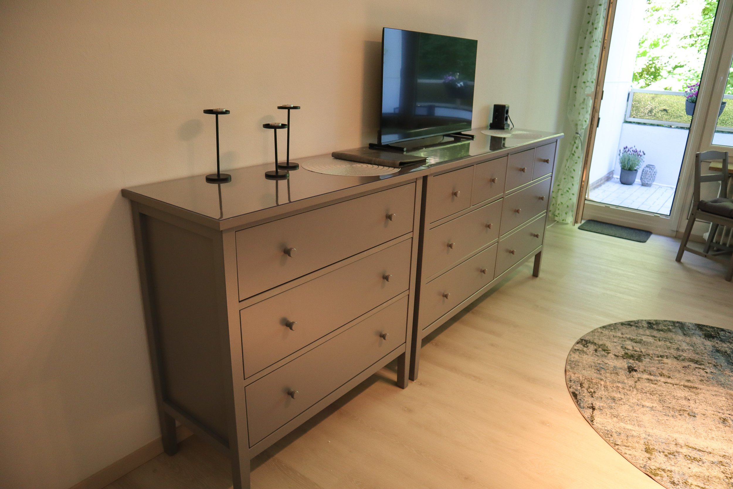 Einrichtung der Ferienwohnung Burgnest
